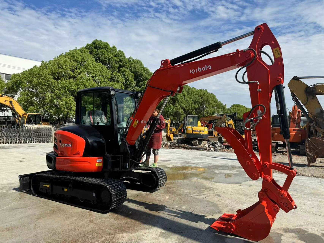 Μίνι KUBOTA KX165 Χρησιμοποιούμενος σκάφτης τύπου Crawler