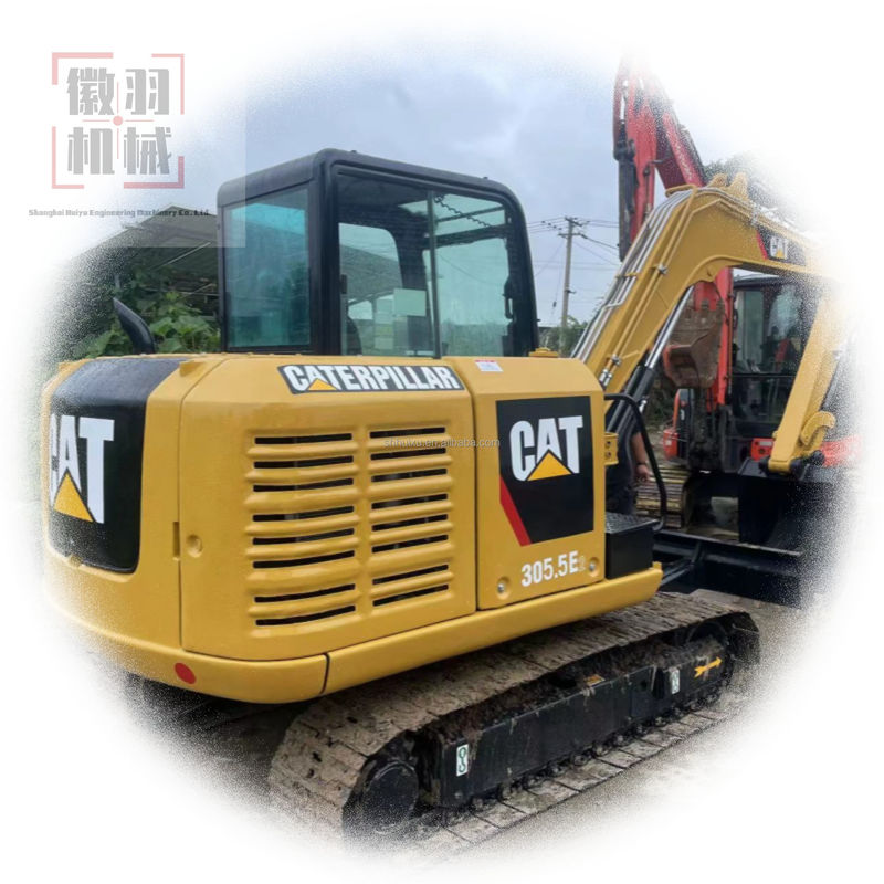 ΝΕΟ μοντέλο Χρησιμοποιούμενος εκσκαφέας CAT 305.5 CAT 305.5E2 μίνι εκσκαφέας προς πώληση