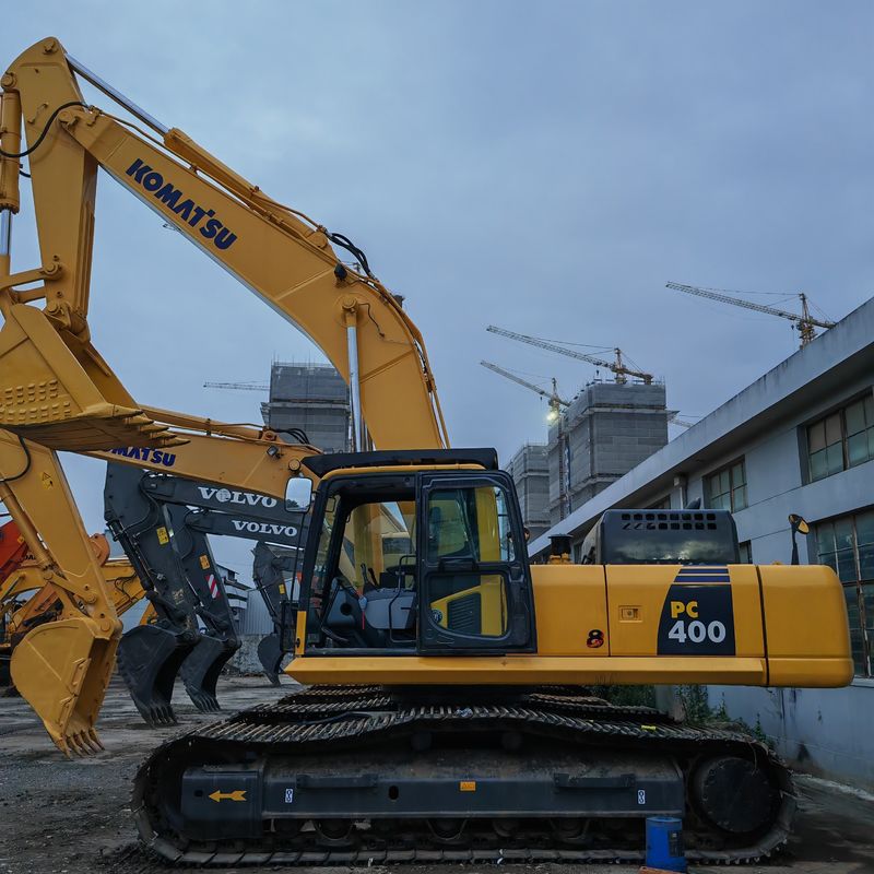 Μεγάλο μεταχειρισμένο εξορυκτικό σκάφος komatsu pc400/σε αποθεματικό εξορυκτικό σκάφος komatsu pc400