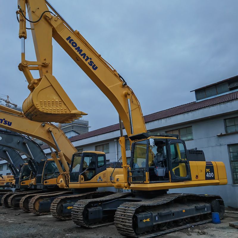 Μεγάλο μεταχειρισμένο εξορυκτικό σκάφος komatsu pc400/σε αποθεματικό εξορυκτικό σκάφος komatsu pc400