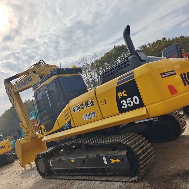 αρχικό χρώμα μεταχειρισμένο σκάφος komatsu pc350-7/δεύτερο χέρι σκάφος komatsu pc350-7 προς πώληση