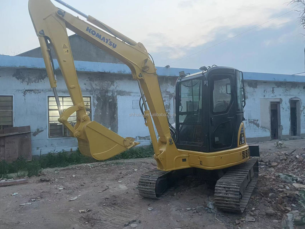 Αρχικός κινητήρας χρησιμοποιημένος komatsu oc55/goos κατάσταση μεταχειρισμένο mini komatsu pc55 σε πώληση