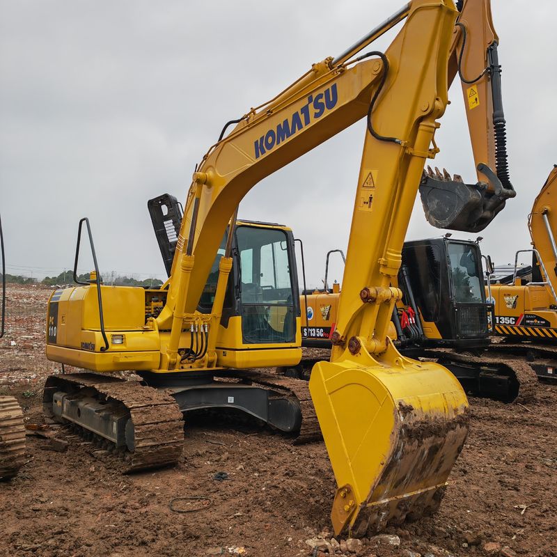 αρχικό χρώμα χρησιμοποιημένο Komatsu pc110/υδραυλικό σκάφος χρησιμοποιημένο komatsu pc110 προς πώληση