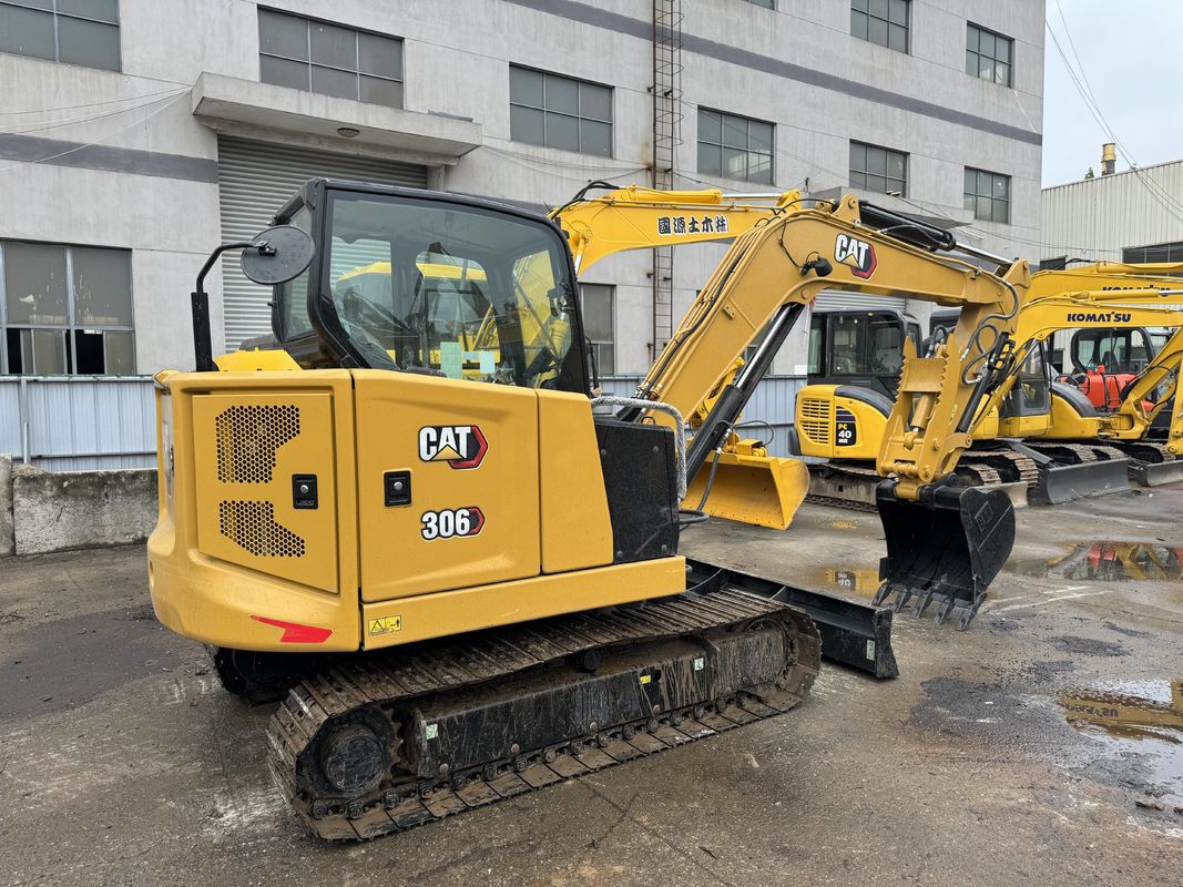 Εκσκαφέας Χρησιμοποιούμενη Caterpillar cat306 307.5 308 μεταχειρισμένη Ιαπωνία κινητήρας cat 306 πιστοποιητικό EPA