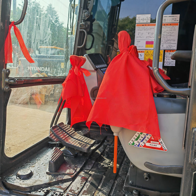 7 Τόνος Χρησιμοποιούμενο Komatsu Pc70 8 Δεύτερο χέρι Pc70 8 Komatsu 7000KG 0,3m3 χωρητικότητα κουβάς