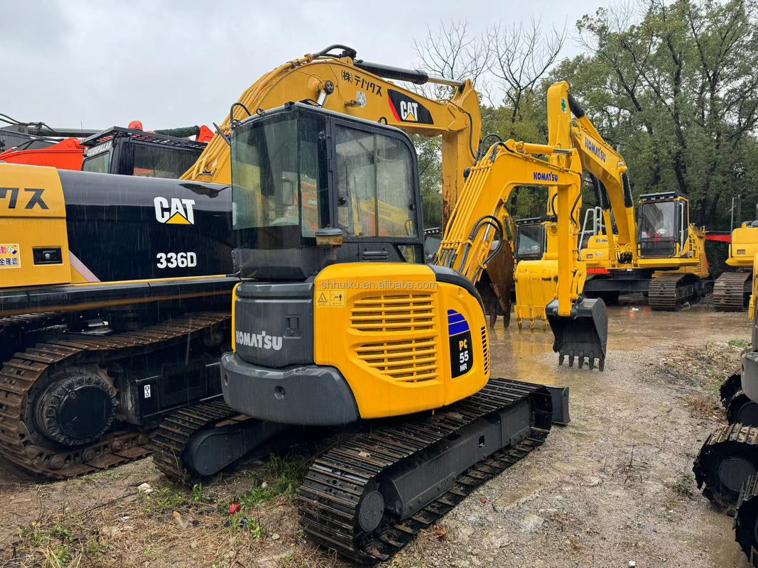 5.5ton μίνι μεταχειρισμένο εξορυκτήρα μεταχειρισμένο Komatsu pc55/φθηνή τιμή υψηλής ποιότητας μεταχειρισμένο Komatsu pc55 προς πώληση