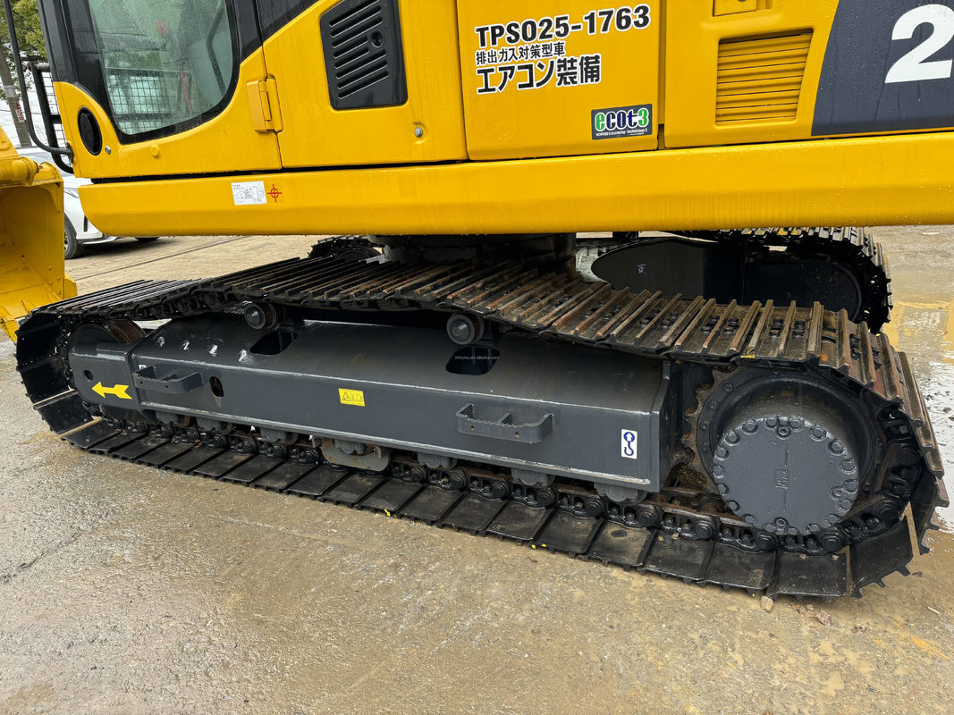 20 τόνων μεταχειρισμένη σκάφτρα Komatsu PC200 Excavator Crawler Type