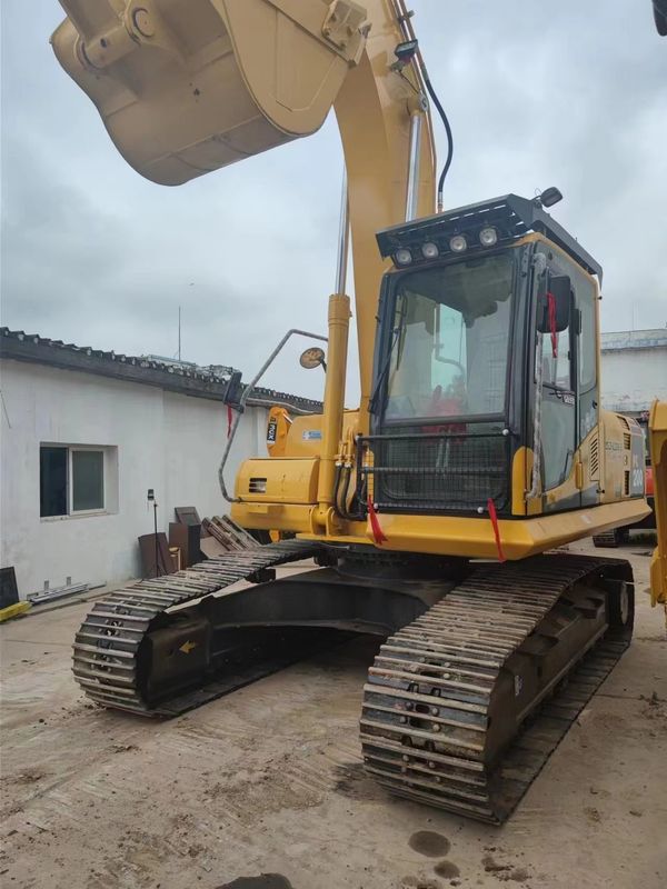 20 τόνων μεταχειρισμένη σκάφτρα Komatsu PC200 Excavator Crawler Type