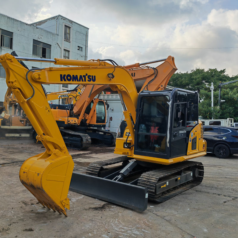 Ιαπωνική μάρκα Komatsu PC70 PC78 PC60 PC55 Δεύτερο χέρι 6,5 τόνους