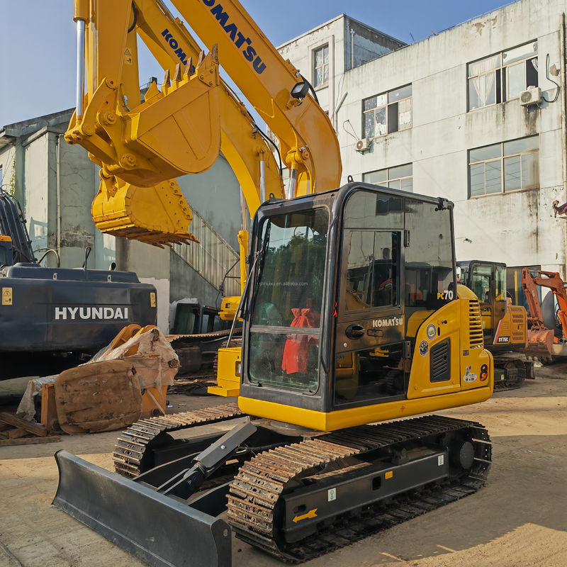 Ιαπωνική μάρκα Komatsu PC70 PC78 PC60 PC55 Δεύτερο χέρι 6,5 τόνους