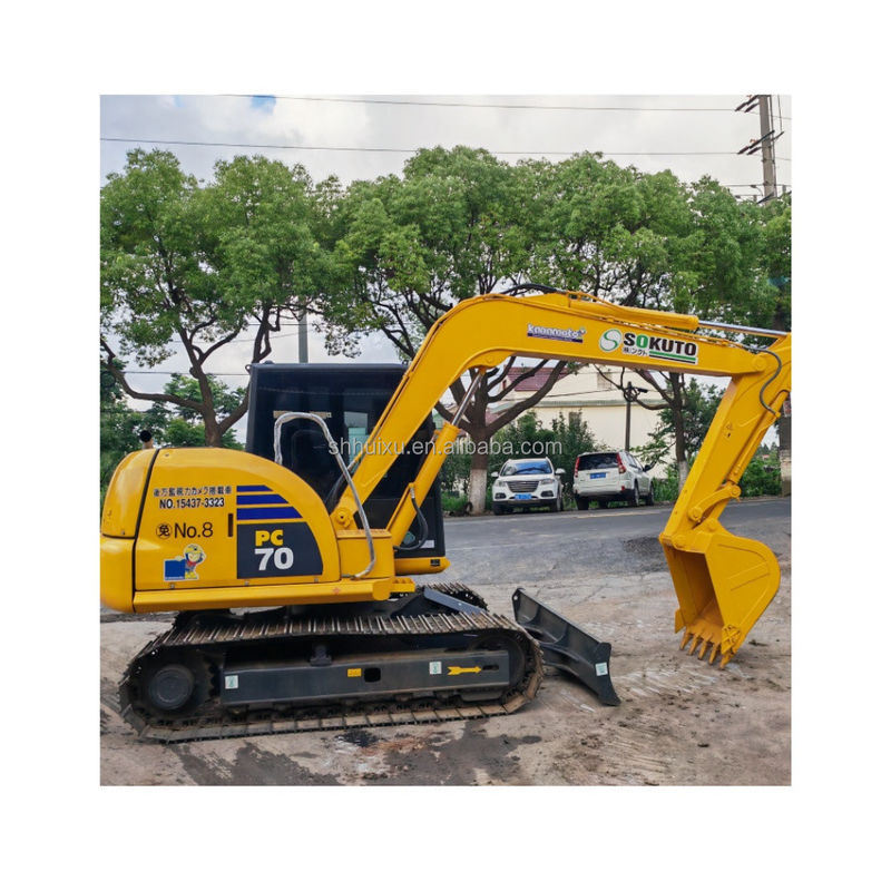 Ιαπωνική μάρκα Komatsu PC70 PC78 PC60 PC55 Δεύτερο χέρι 6,5 τόνους