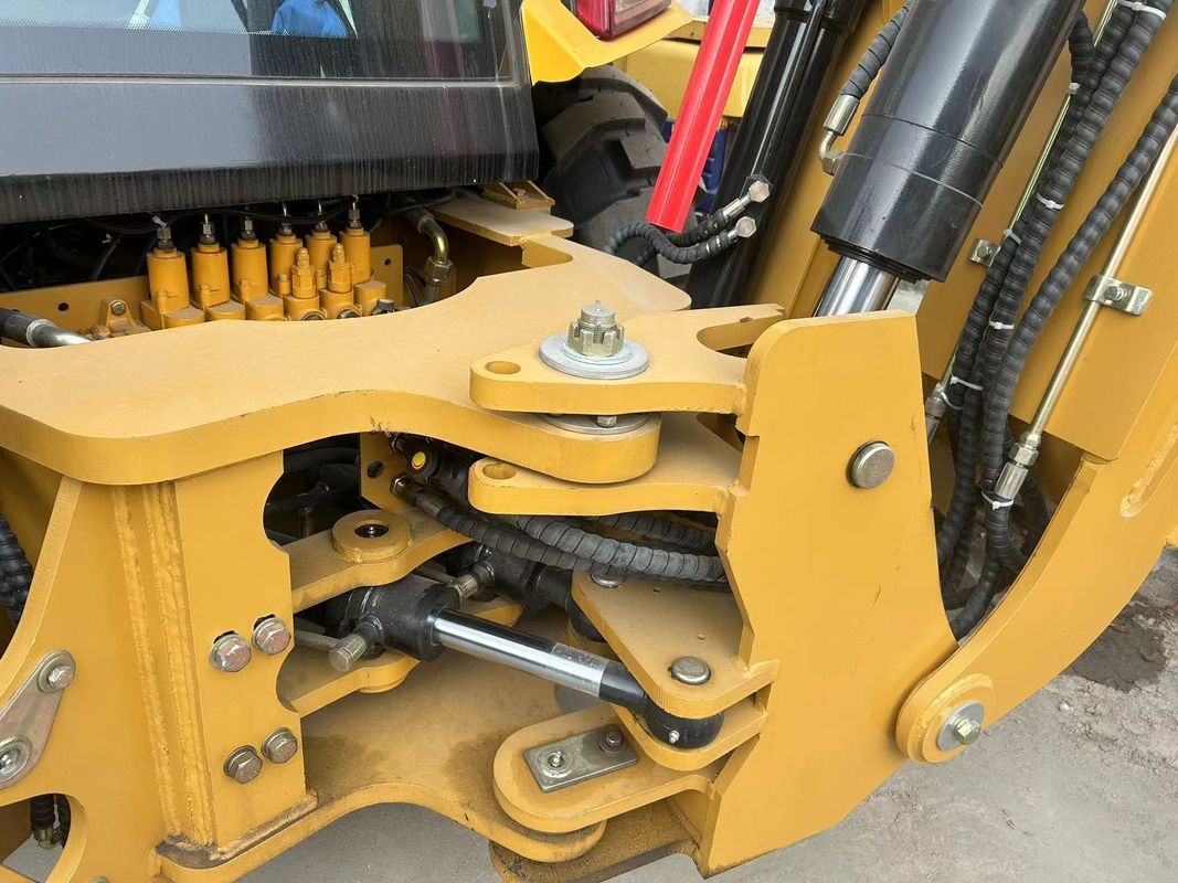 Χρησιμοποιημένη εκσκαφέας Caterpillar CAT420F μηχανή βαφής δρόμου/ μεταχειρισμένη ιαπωνική τρακτέρ μηχανή δρόμου κινητήρας σε καλή κατάσταση