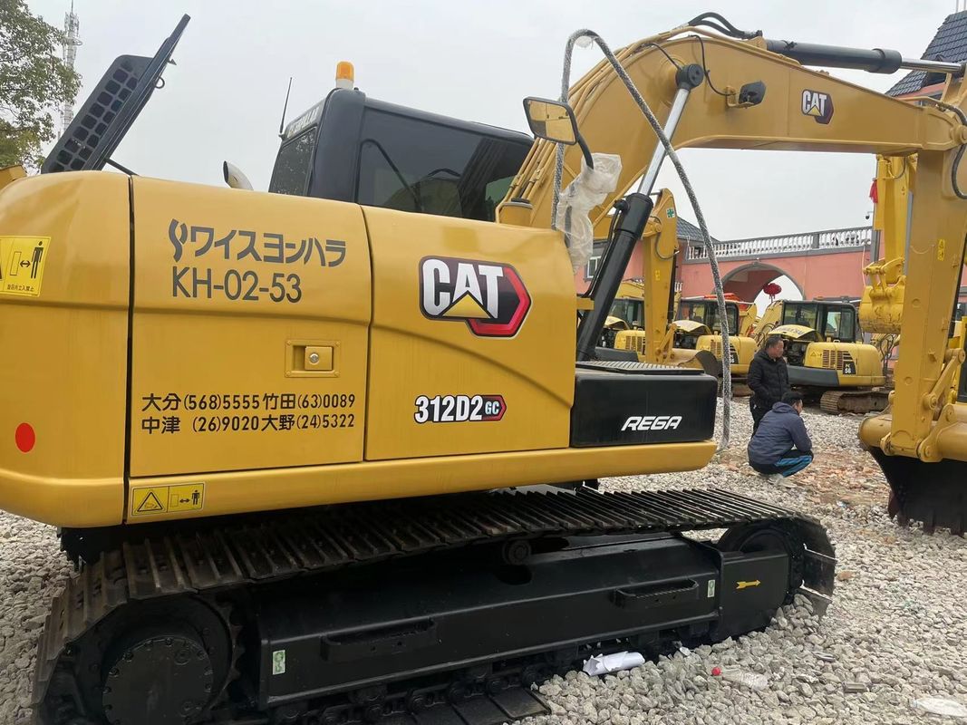 Χρησιμοποιούμενη εκσκαφέας Caterpillar CAT 312D2 Crawler μηχανική χρησιμοποιούμενη εκσκαφέας μεταχειρισμένη cat 312d προς πώληση