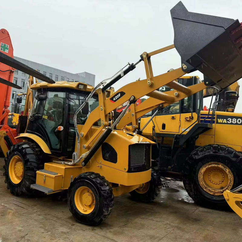 Χρησιμοποιημένη μηχανή γύρισμα Caterpillar CAT420F μηχανή γύρισμα cat 420f/ μεταχειρισμένη ιαπωνική μηχανή γύρισμα σε καλή κατάσταση