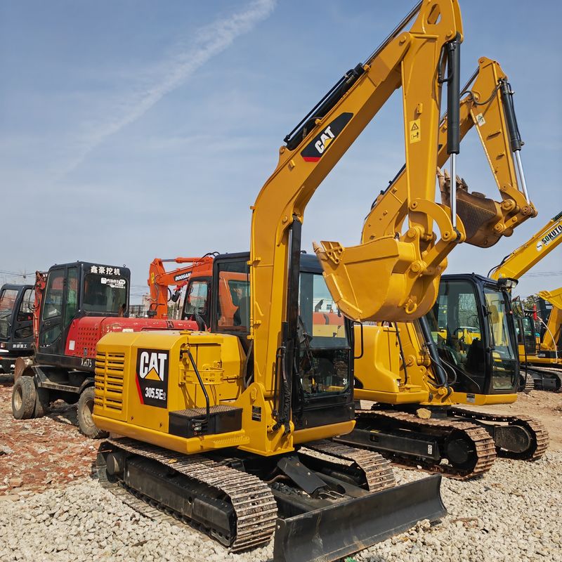 Χρησιμοποιημένες εκσκαφές CAT 305.5E 5 τόνων μεταχειρισμένες εκσκαφές φθηνές CAT 305.5 Άλλες κατασκευαστικές μηχανές έχουν πιστοποιητικό EPA