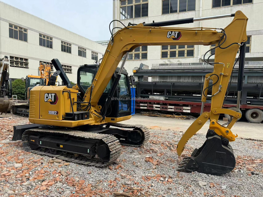 Χρησιμοποιούμενη εκσκαφέας cat308e σε καλή κατάσταση μεταχειρισμένη εκσκαφέας cat308c χαμηλή ώρα εργασίας προς πώληση