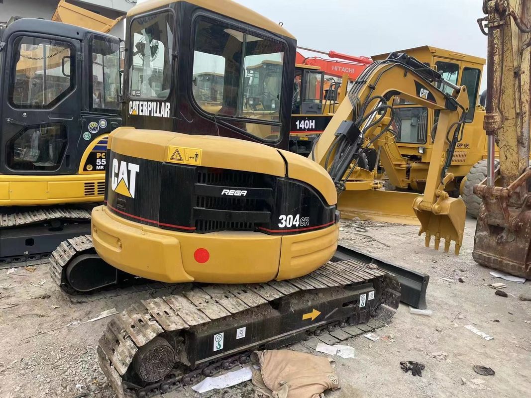 Χρησιμοποιούμενη υδραυλική εκσκαφέας mini cat 304c /δεύτερο χέρι καλής ποιότητας εκσκαφέας crawler cat 3o4 προς πώληση