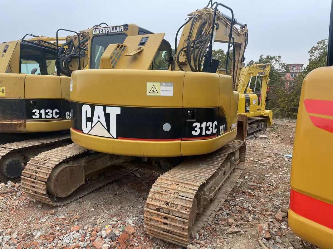 13 τόνων χρησιμοποιημένη εκσκαφέας cat 313c/υψηλής ισχύος εκσκαφής μεταχειρισμένη εκσκαφέας cat 313c