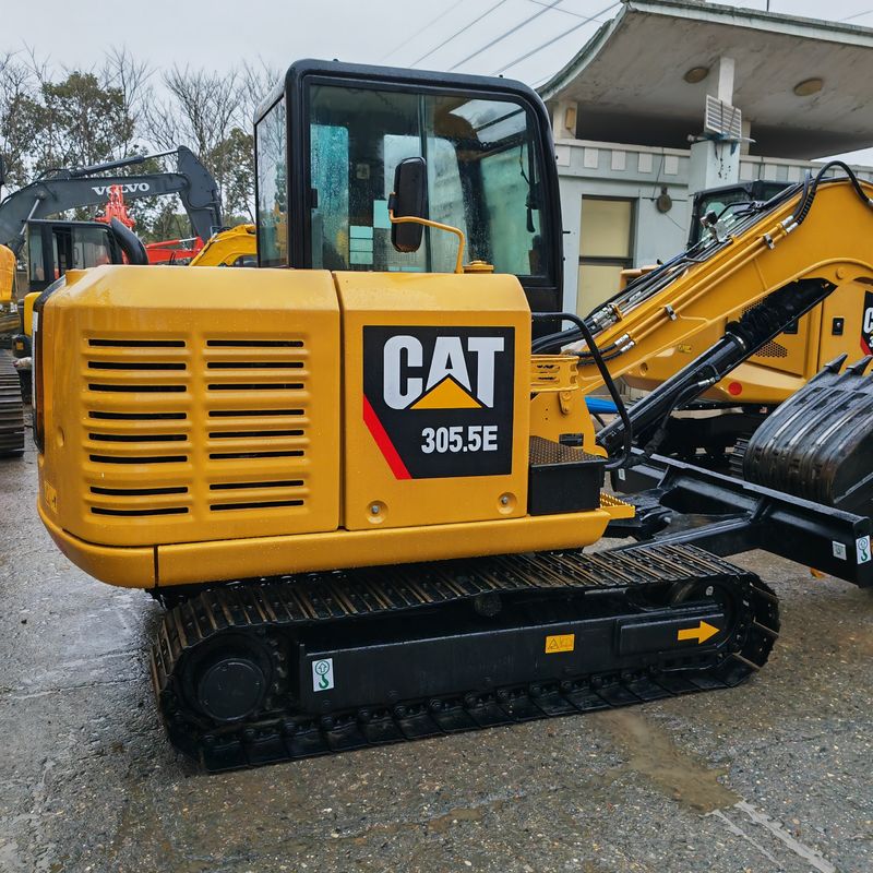 Χρησιμοποιημένη μίνι εκσκαφέας CAT 305.5E χωρίς ουρά Caterpillar 305.5 μίνι εκσκαφέας χαμηλή τιμή CAT302 CAT305.5 CAT306 CAT304 CAT305 προς πώληση