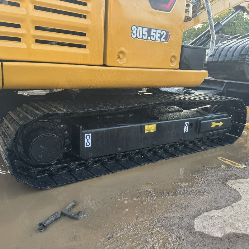 Χρησιμοποιούμενη ιαπωνική εκσκαφέας mini cat305.5E2 για πώληση χρησιμοποιούμενη κατασκευαστική μηχανή μικρός σκάφτης CAT303.5E 306E 308E για πώληση