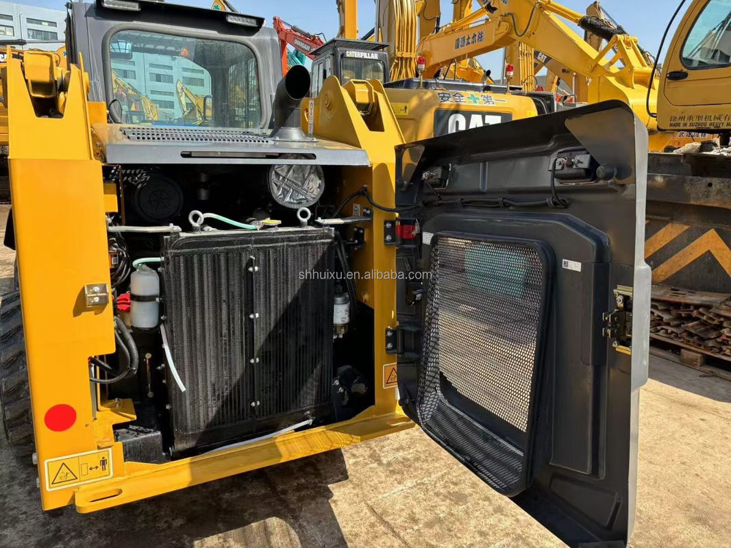 Χρησιμοποιημένη μηχανή γλιστρίσματος CAT 246D3 Caterpillar τροχονόμος εκσκαφέας