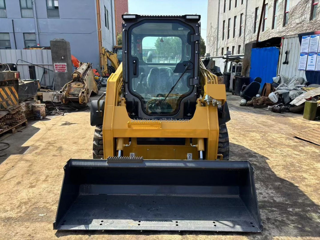 Χρησιμοποιημένη μηχανή γλιστρίσματος CAT 246D3 Caterpillar τροχονόμος εκσκαφέας