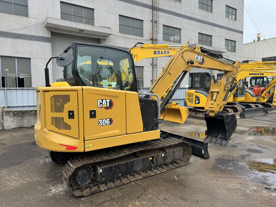 Καλύτερη ποιότητα CAT Excavator Caterpillar CAT306 Χρησιμοποιούμενη ορμητική μηχανή Mini Excavator CAT306 προς πώληση