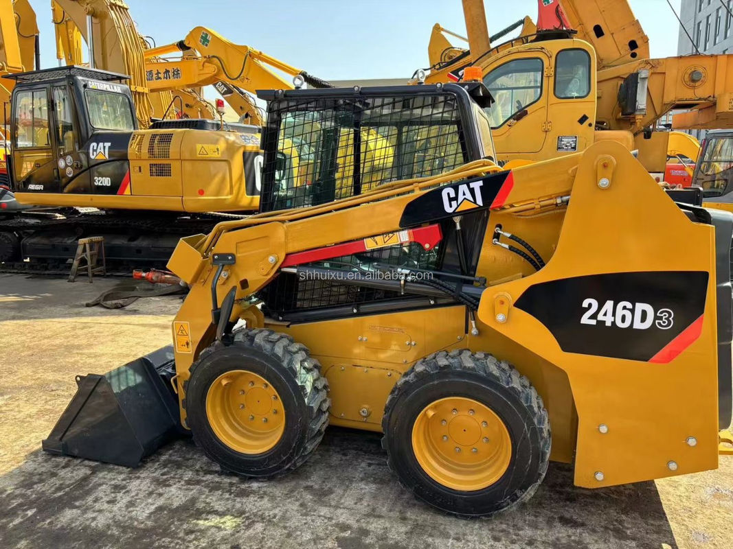 Caterpillar 246D Skid Steer Χρησιμοποιούμενη μηχανή φόρτωσης Cat 246C Skid Steer