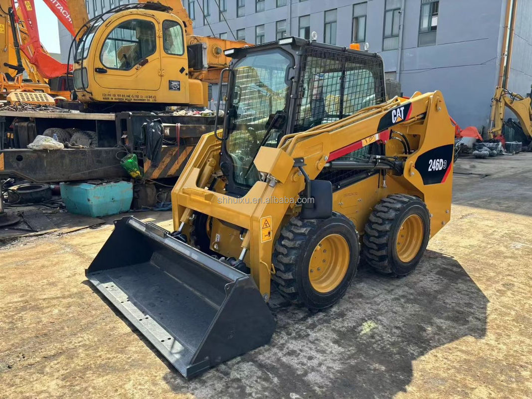 Caterpillar 246D Skid Steer Χρησιμοποιούμενη μηχανή φόρτωσης Cat 246C Skid Steer