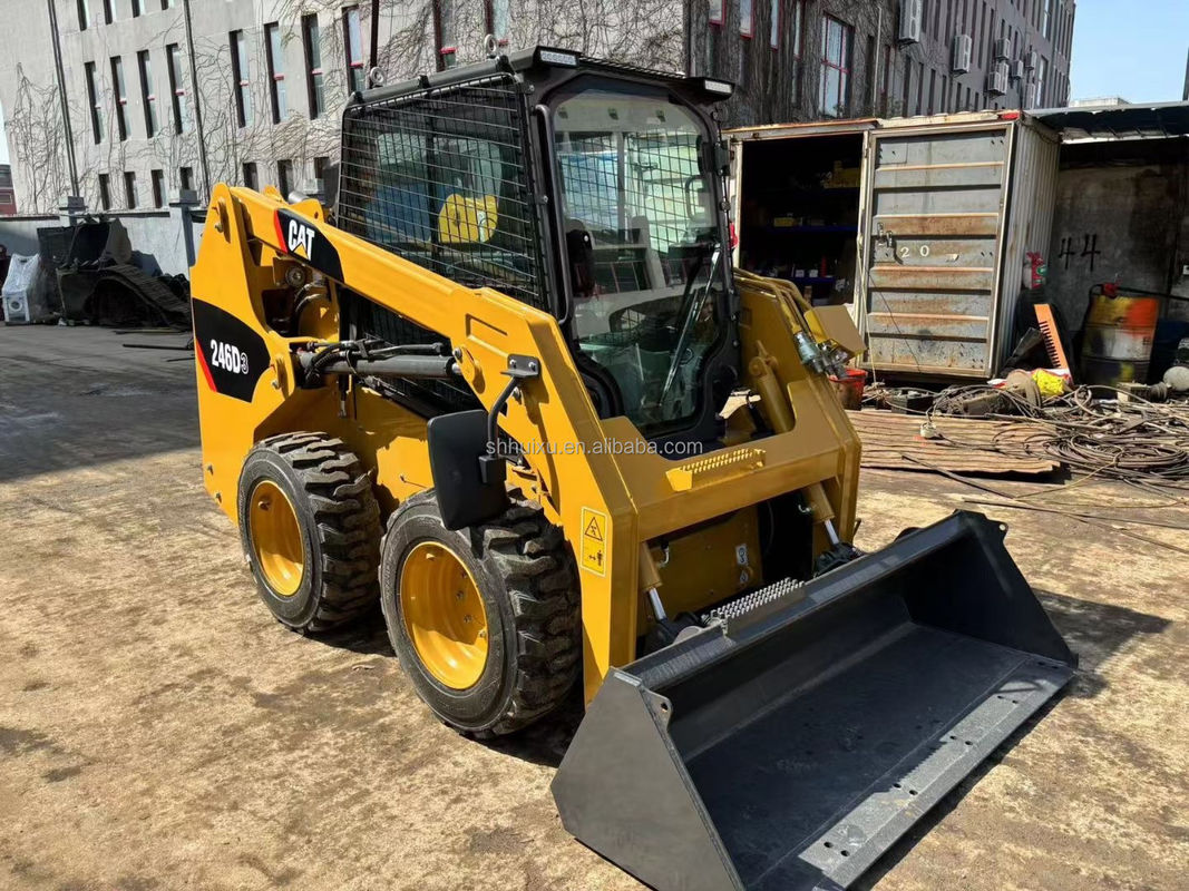 Caterpillar 246D Skid Steer Χρησιμοποιούμενη μηχανή φόρτωσης Cat 246C Skid Steer