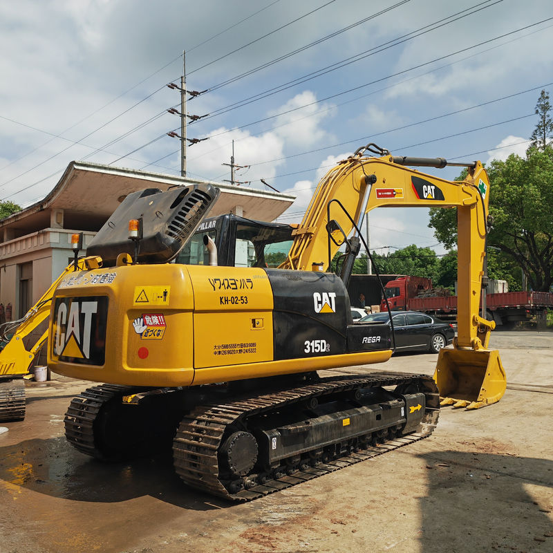 Χρησιμοποιούμενα σκάφους Cat 315D2 με 15 τόνους σε καλή λειτουργία κατασκευαστικές μηχανές Cat 315D2 σκάφους