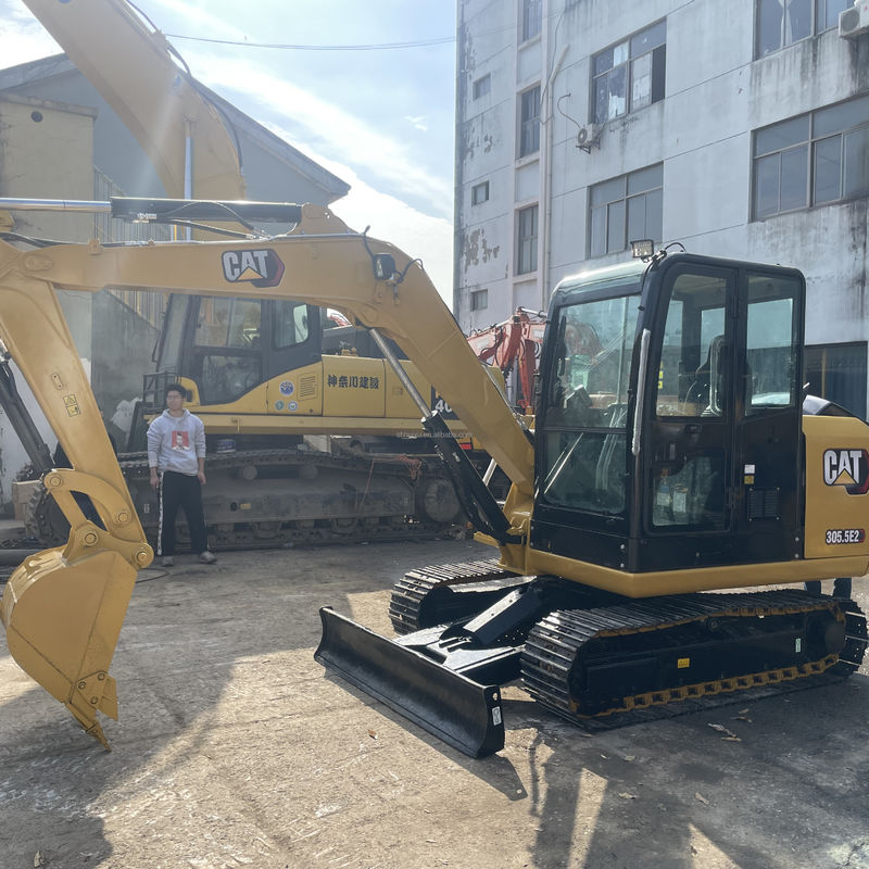 5 τόνους χρησιμοποιημένος εξορυκτής CAT305.5E με φθηνή τιμή πώληση στην Κίνα Σαγκάη