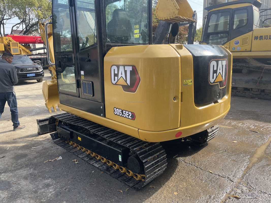 5 τόνους χρησιμοποιημένος εξορυκτής CAT305.5E με φθηνή τιμή πώληση στην Κίνα Σαγκάη