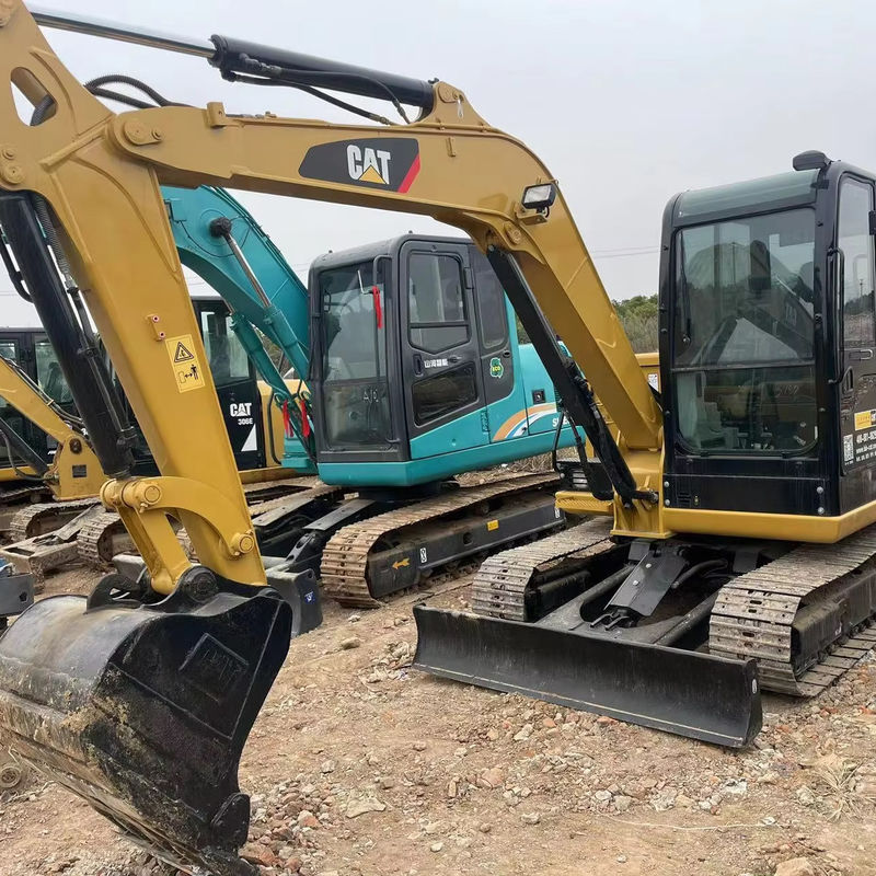 5.5TON Χρησιμοποιούμενος εξορυκτής MINI CARALER CAT305.5E σε αποθεματισμό