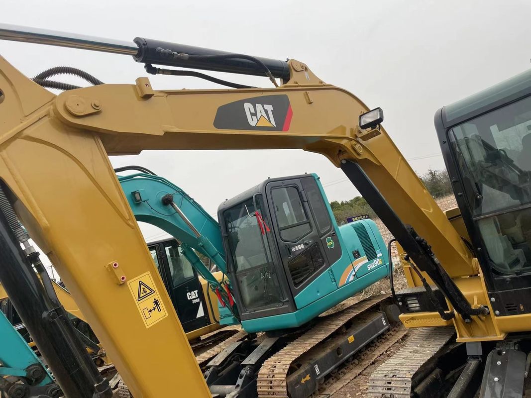 5.5TON Χρησιμοποιούμενος εξορυκτής MINI CARALER CAT305.5E σε αποθεματισμό