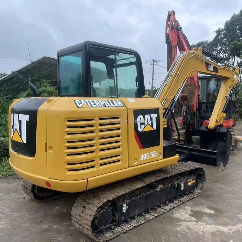 Κίνα φθηνή μηχανή εκσκαφής CAT 305,5E2 5T μίνι εκσκαφές μεταχειρισμένη κατασκευή σκάφους