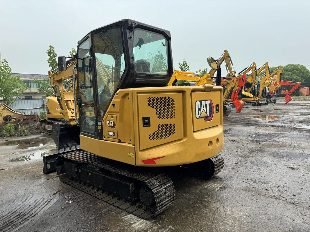 Χρησιμοποιημένο μίνι εξορυκτήρα cat306 cat306E2 cat307 μηχανή αναπαραγωγής μεταχειρισμένο μικρό εξορυκτήρα cat306 cat306E2 cat307