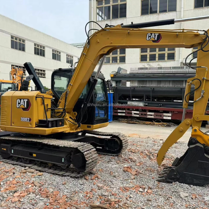 Χρησιμοποιούμενος εξορυκτής CAT308E 308E2 Φθηνός μίνι υδραυλικός εξορυκτής CAT308E χρησιμοποιούμενος CAT308 με καλή ποιότητα