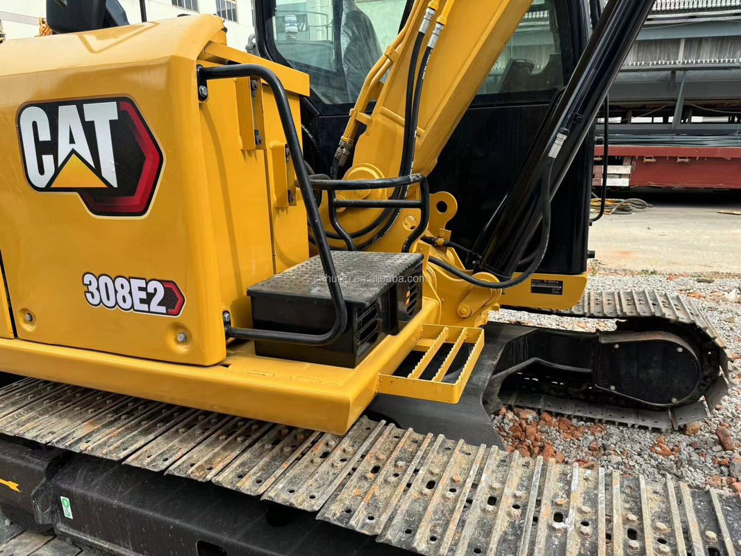 Χρησιμοποιούμενος εξορυκτής CAT308E 308E2 Φθηνός μίνι υδραυλικός εξορυκτής CAT308E χρησιμοποιούμενος CAT308 με καλή ποιότητα