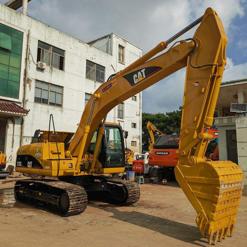 20ΤΟΝ χρησιμοποιημένη τσάντα CAT320C CAT320D CAT320GC CAT323D Prime excavator CAT320C μεταχειρισμένη χαμηλή τιμή