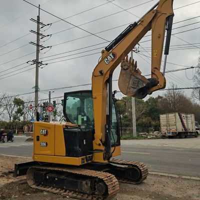 90%Νέο Χρησιμοποιηθέντες εξορυκτές CAT 306 305.5 308E χρησιμοποιημένοι μηχανικοί και κατασκευαστικοί μηχανήματα CAT 306 σε αποθέματα