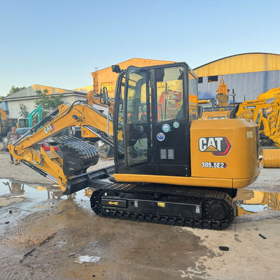 Καλή κατάσταση CAT 305.5 εκσκαφέας κάμπια 305.5E2 306 307 εκσκαφέας με ντόζερ, μίνι μεταχειρισμένη εκσκαφέας CAT καυτή πώληση σε απόθεμα